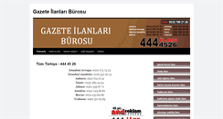 Desktop Screenshot of basinilanburosu.com